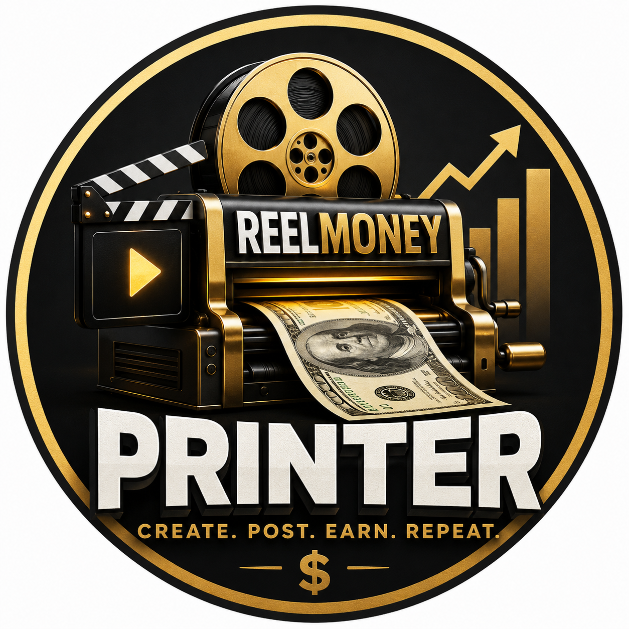 ReelMoneyPrinter brand logo